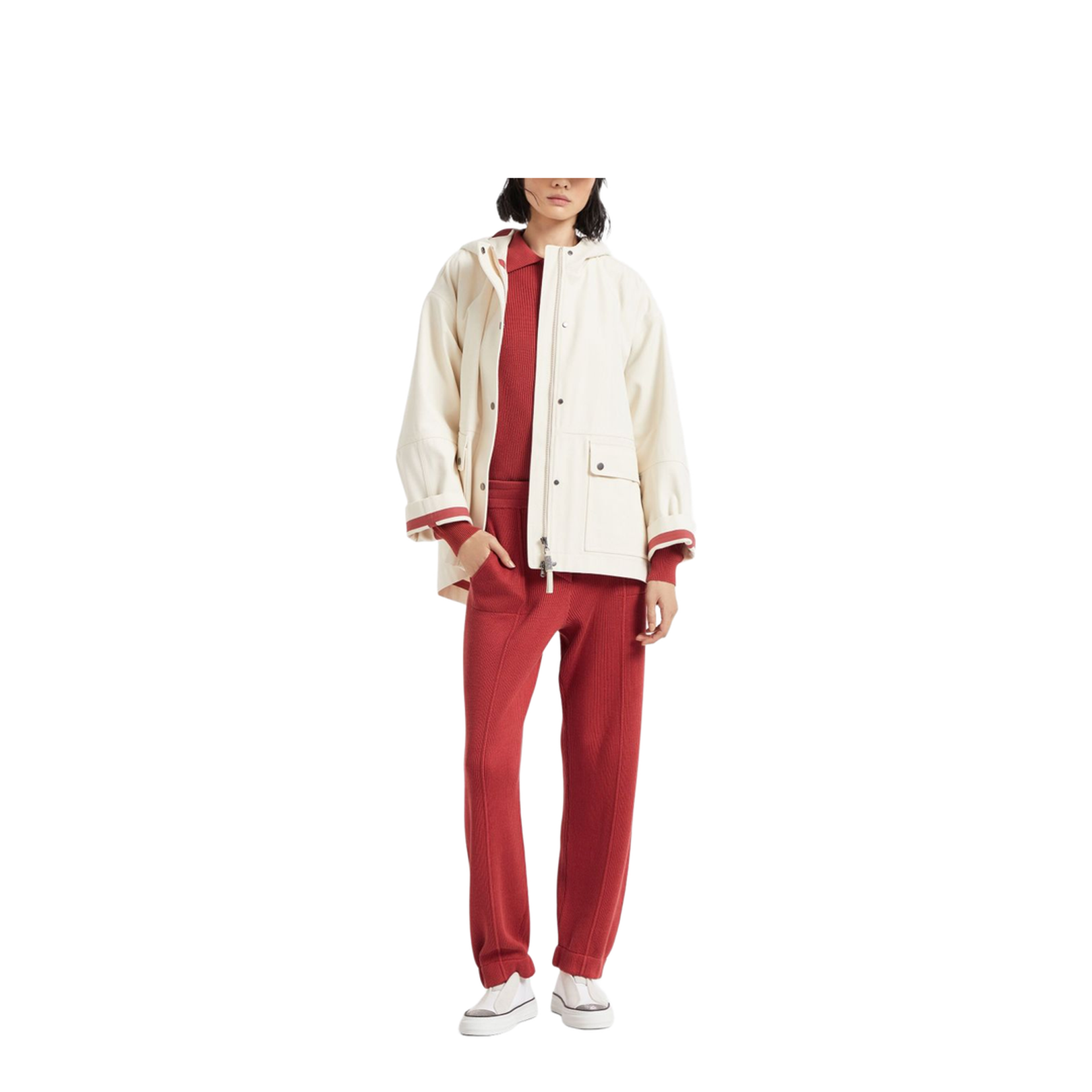 Hooded Canvas Waterproof Jacket