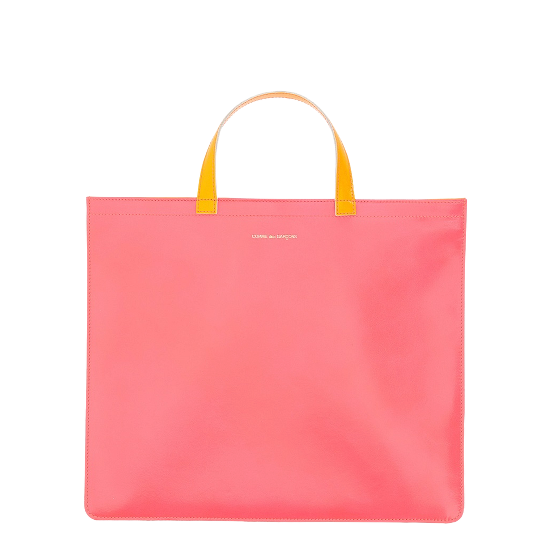 Super Fluo Leather Tote Bag