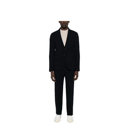 Wool Trousers - Blue