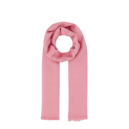 MAYFEYR - Alexander Mcqueen - Pink Wool Blend Foulard - 8362973969Q5900