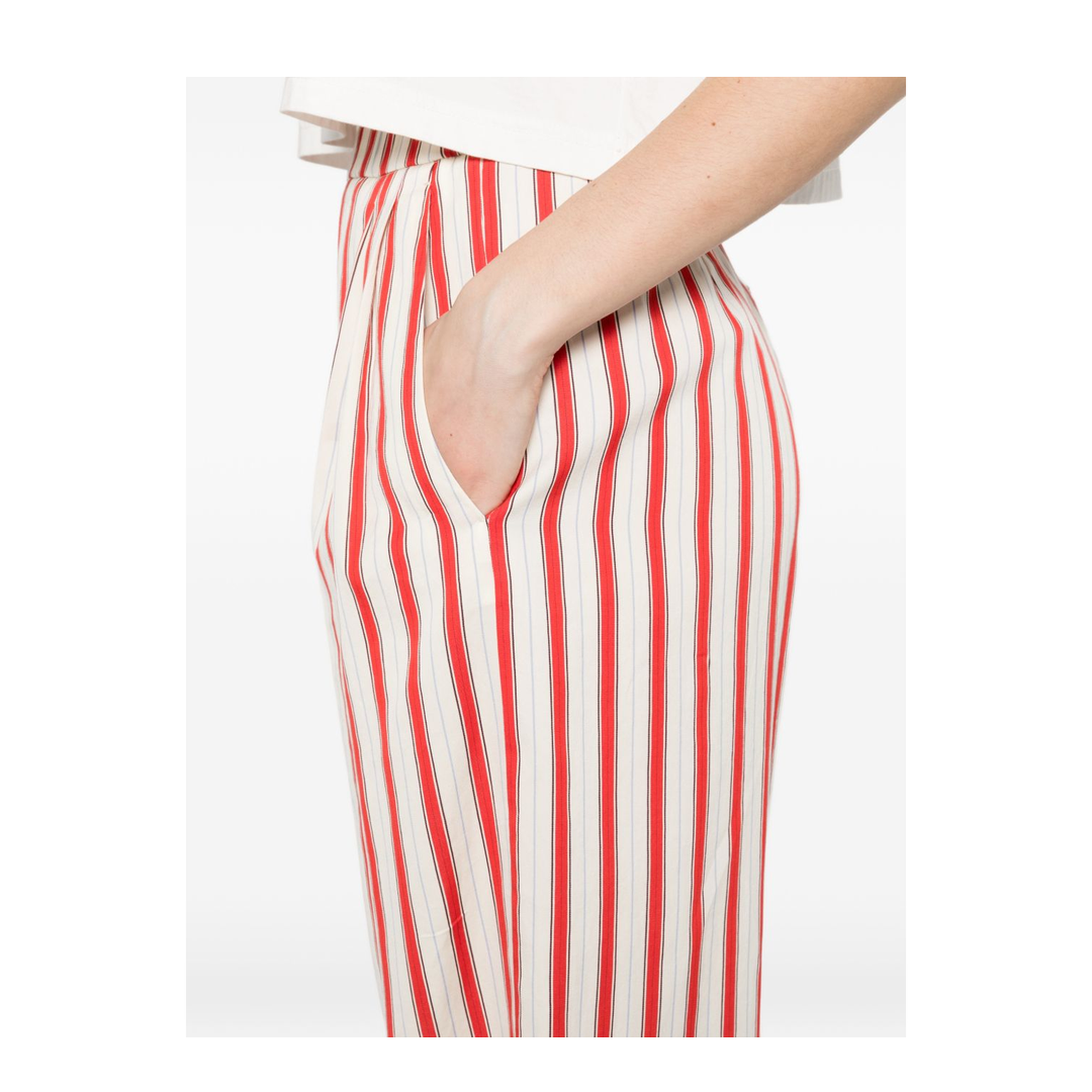 MAYFEYR - Forte Forte - Trousers Red - 14822MYPANTSROUGE