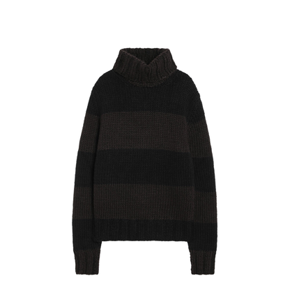 MAYFEYR - Dolce & Gabbana - Striped Wool-Blend Turtleneck Sweater - GXW68TJGMBPN9869