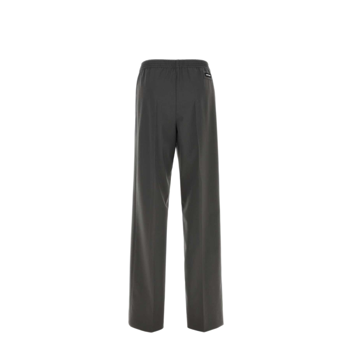 Dark Grey Stretch Wool Pant