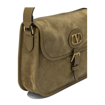 Antibes Suede Shoulder Bag