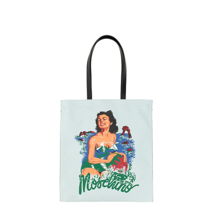 Hawaiian Print Tote Bag