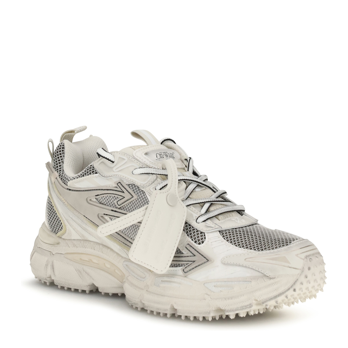 MAYFEYR - Off-White - Be Right Back Worn Out Sneakers - OF05753267BGEGRY