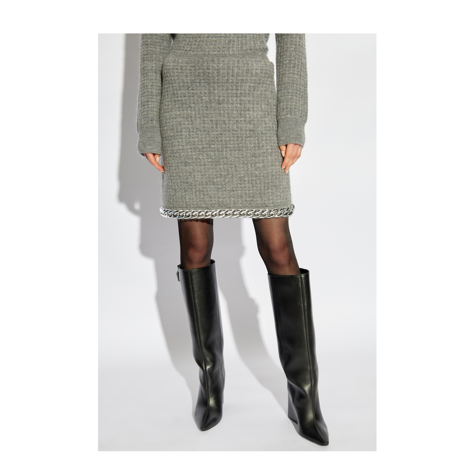 Skirt with Wool Finish
