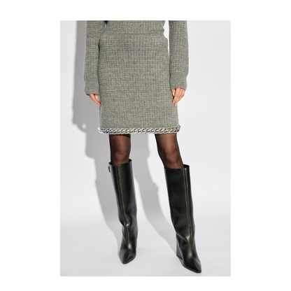 Skirt with Wool Finish