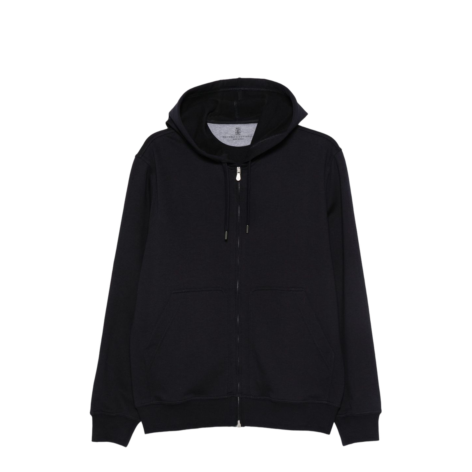 Cotton Zipped Hoodie