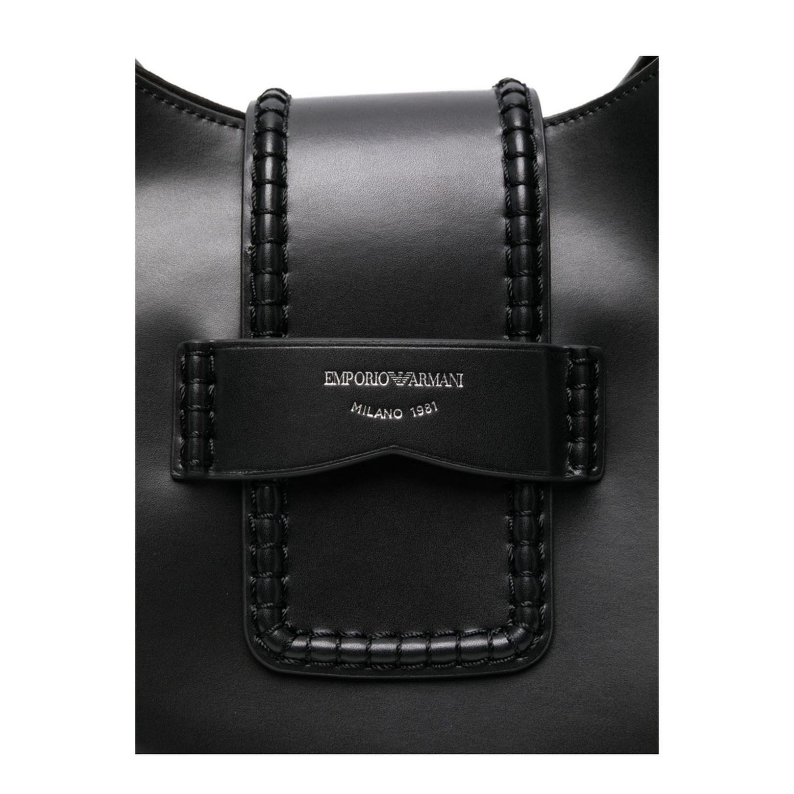 Black Calf Leather Bag