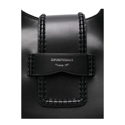 Black Calf Leather Bag