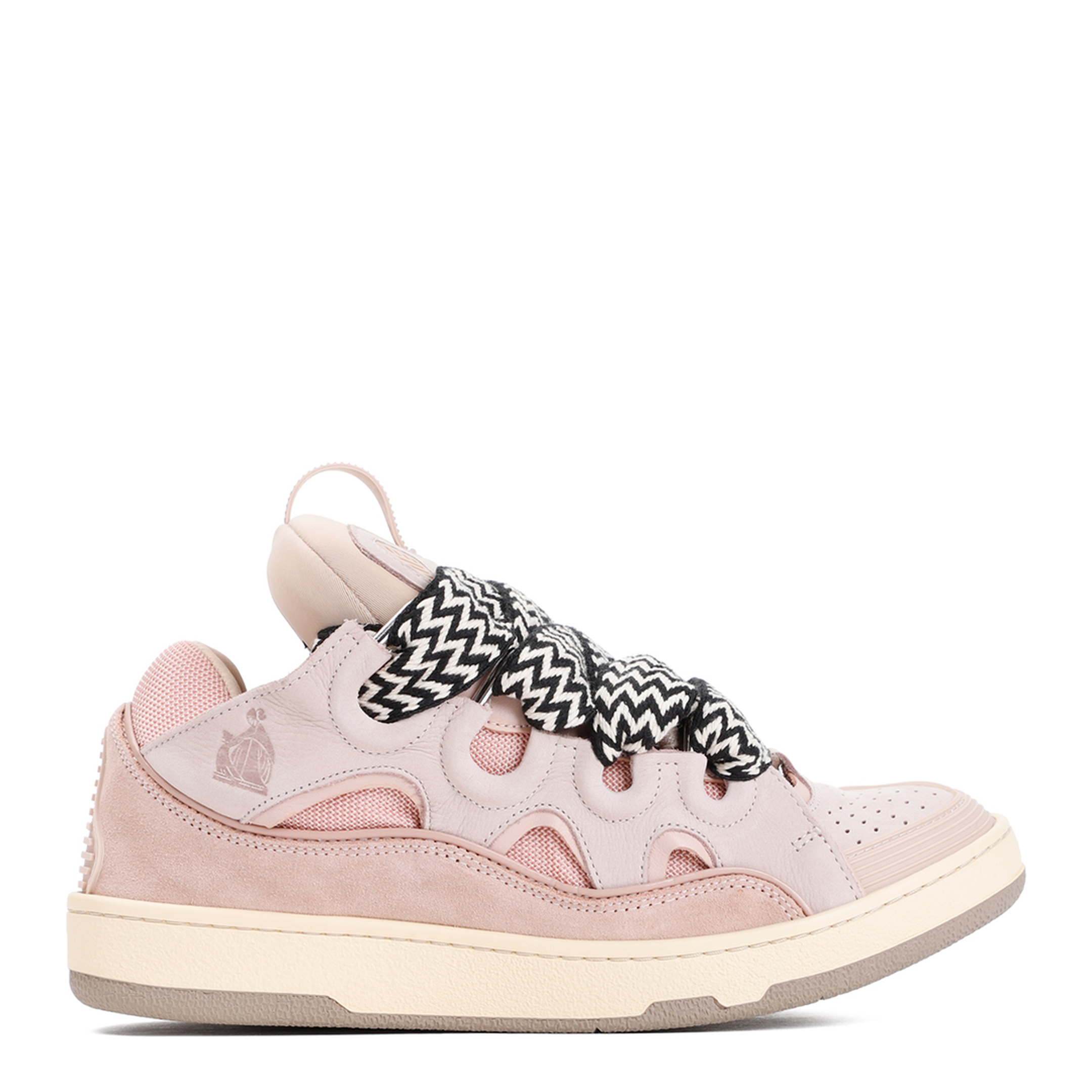 MAYFEYR - Lanvin - Leather Curb Sneakers - FUSKDK12DRA3P26