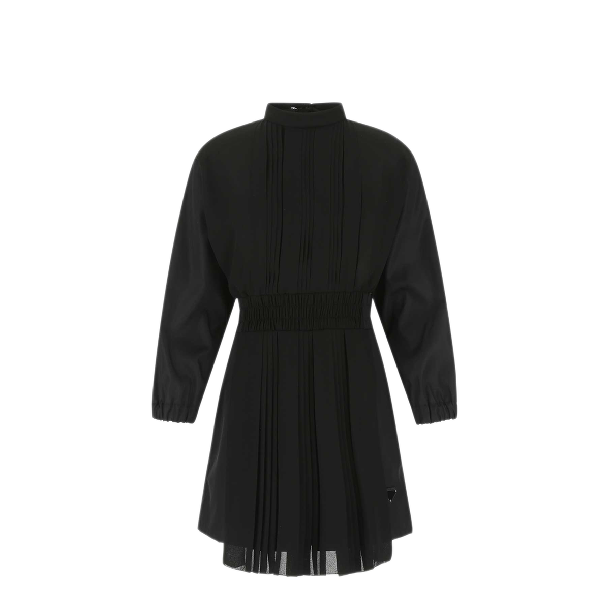 MAYFEYR - Prada - Black Re Nylon And Crepe Jumpsuit - P256GTS22211FSF0002