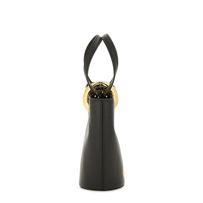 Asymmetric Mini Bucket Bag