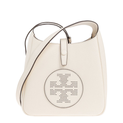Miller Medium Pebbled Leather Bucket Bag - New Ivory