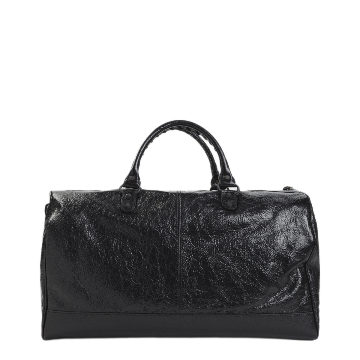 Le City Large Arena Lambskin Travel Bag - Black