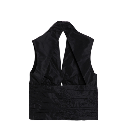 MAYFEYR - Patou - Black Zipped Waistcoat - TO0460011PL999B
