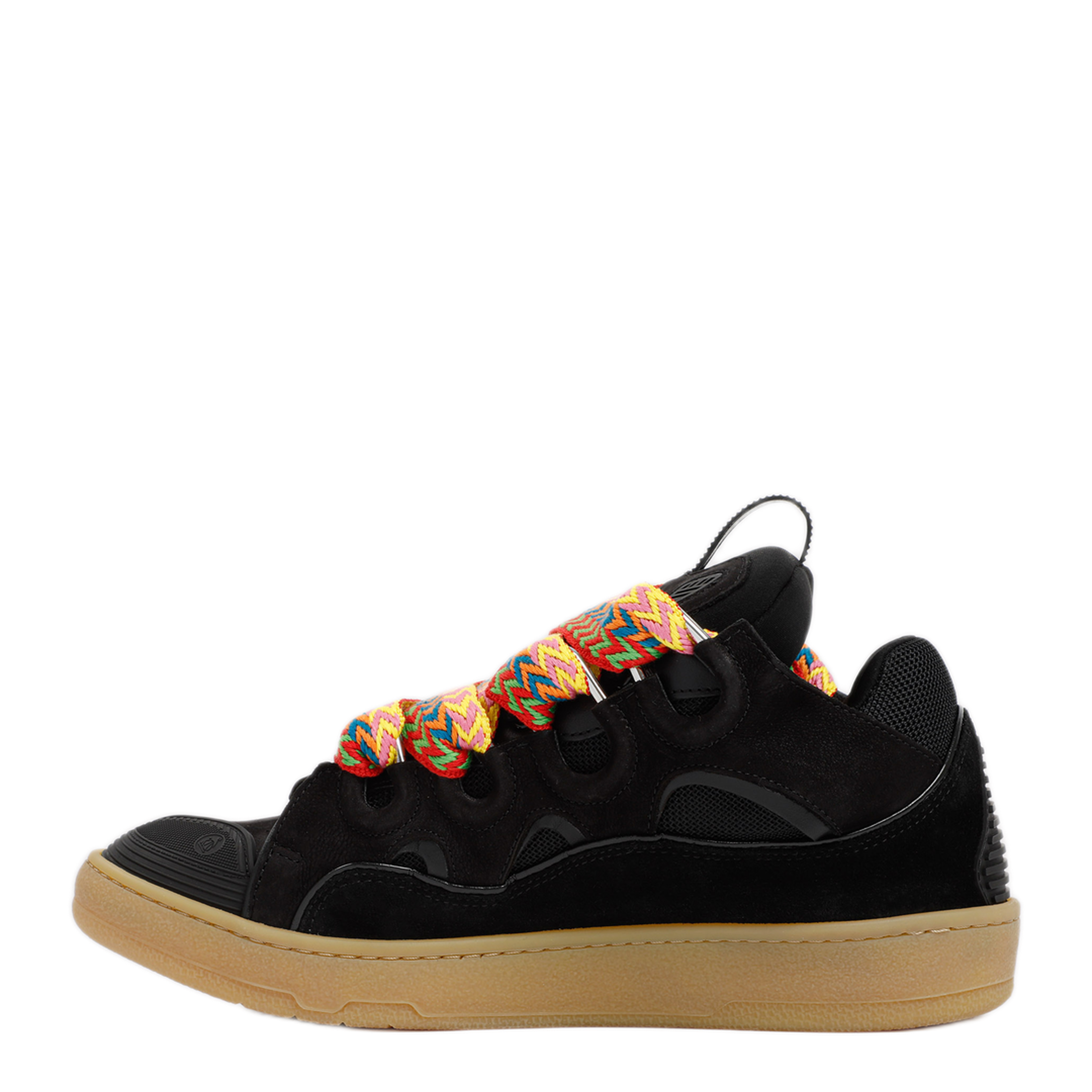 MAYFEYR - Lanvin - Leather Curb Sneakers - FUSKDK12DRA3P2610