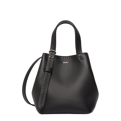 Extra-small leather Archetipo bag, black