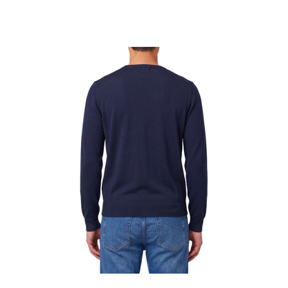 MAYFEYR - John Smedley - Lundy Crew Neck Jumper In Midnight - LUNDYMIDNIGHT