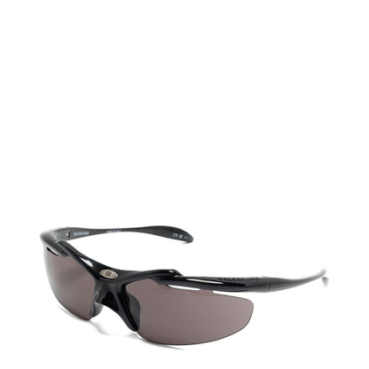 Turbo D-frame Sunglasses in Black