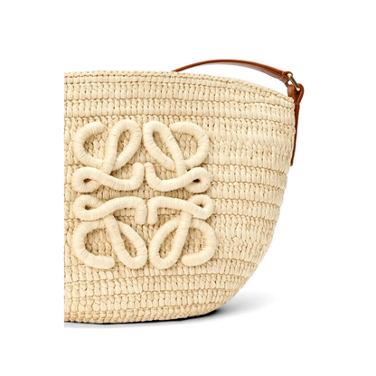 Eclipse Raffia Pochette