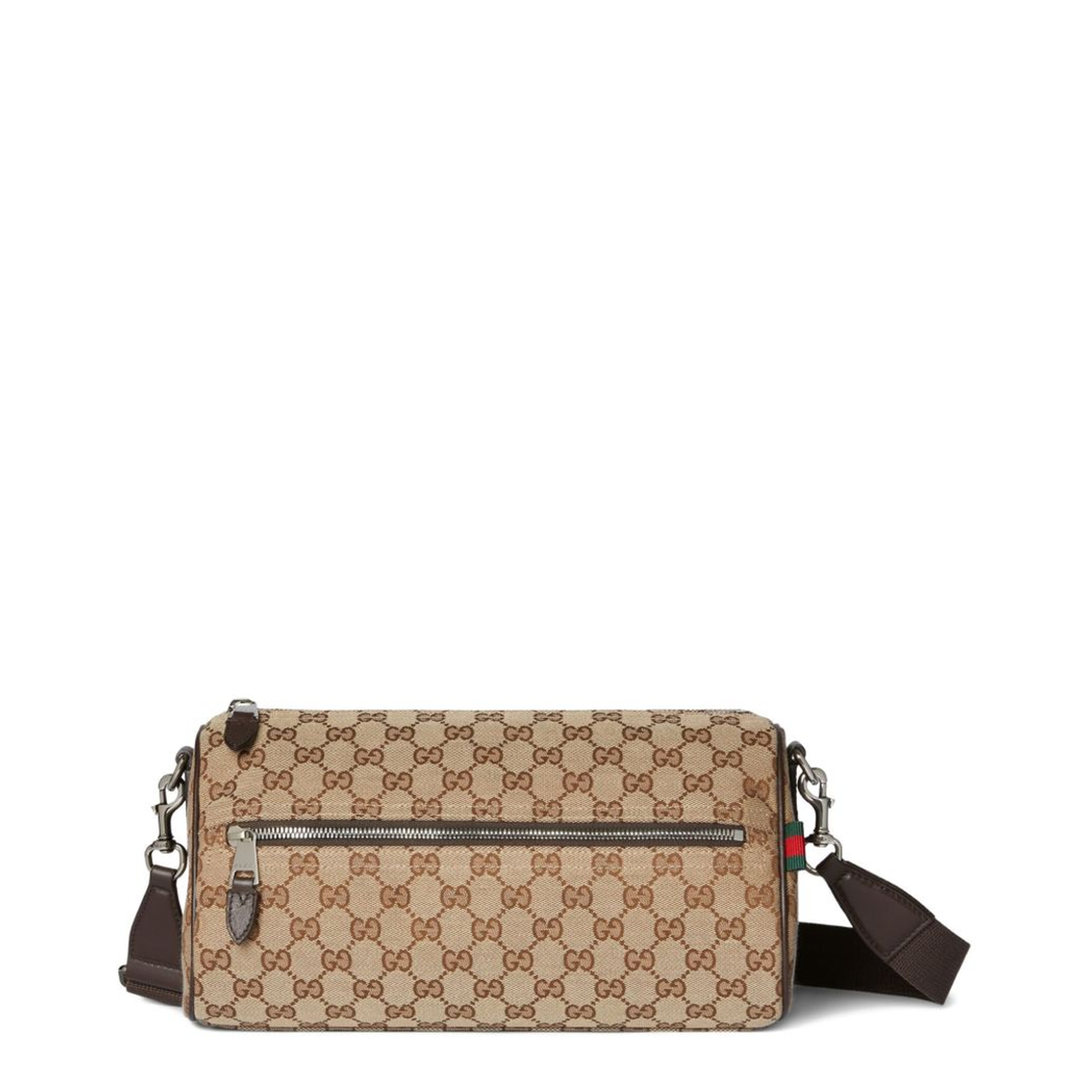 GG Canvas Small Cylinder Bag