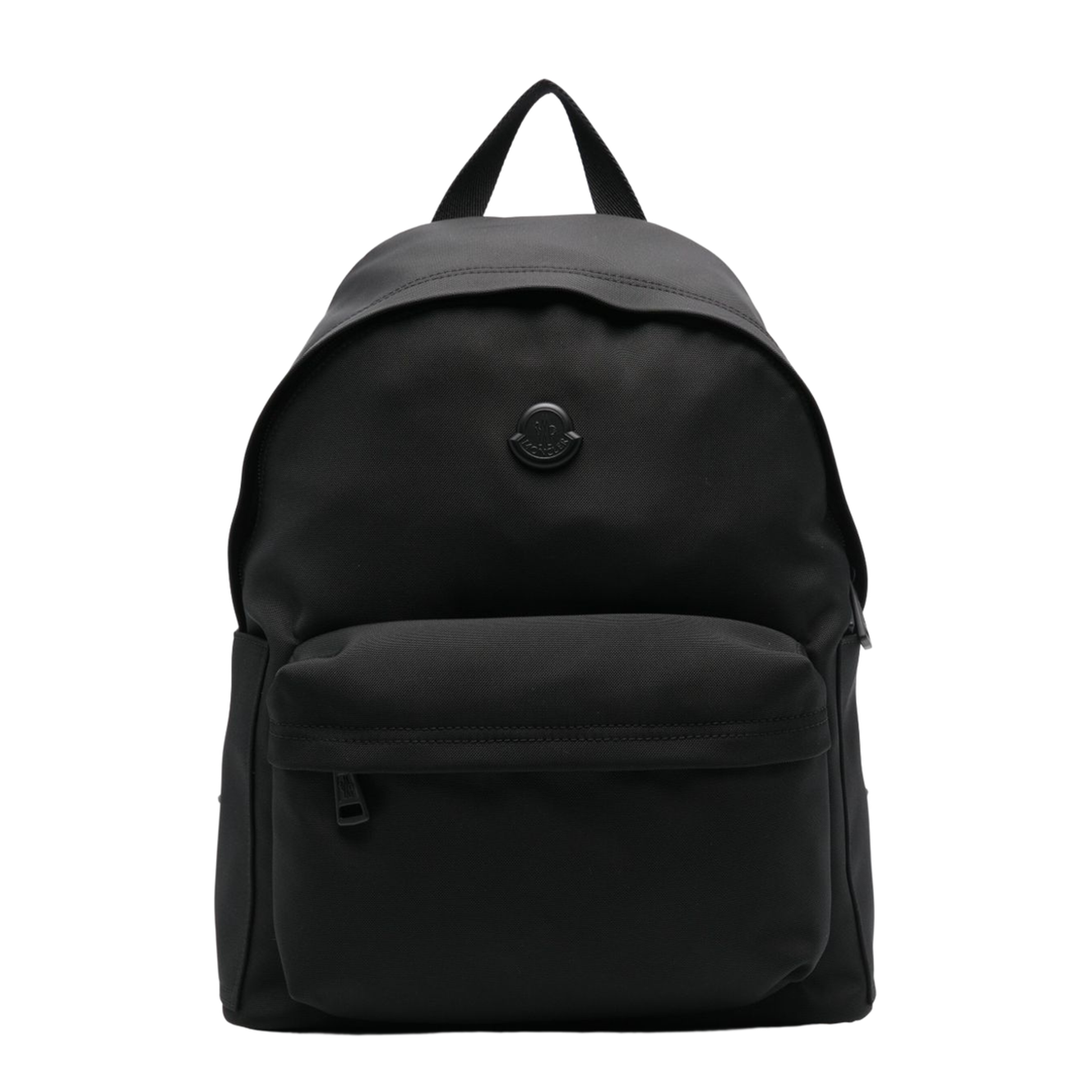New Pierrick Metal Logo Backpack - Black