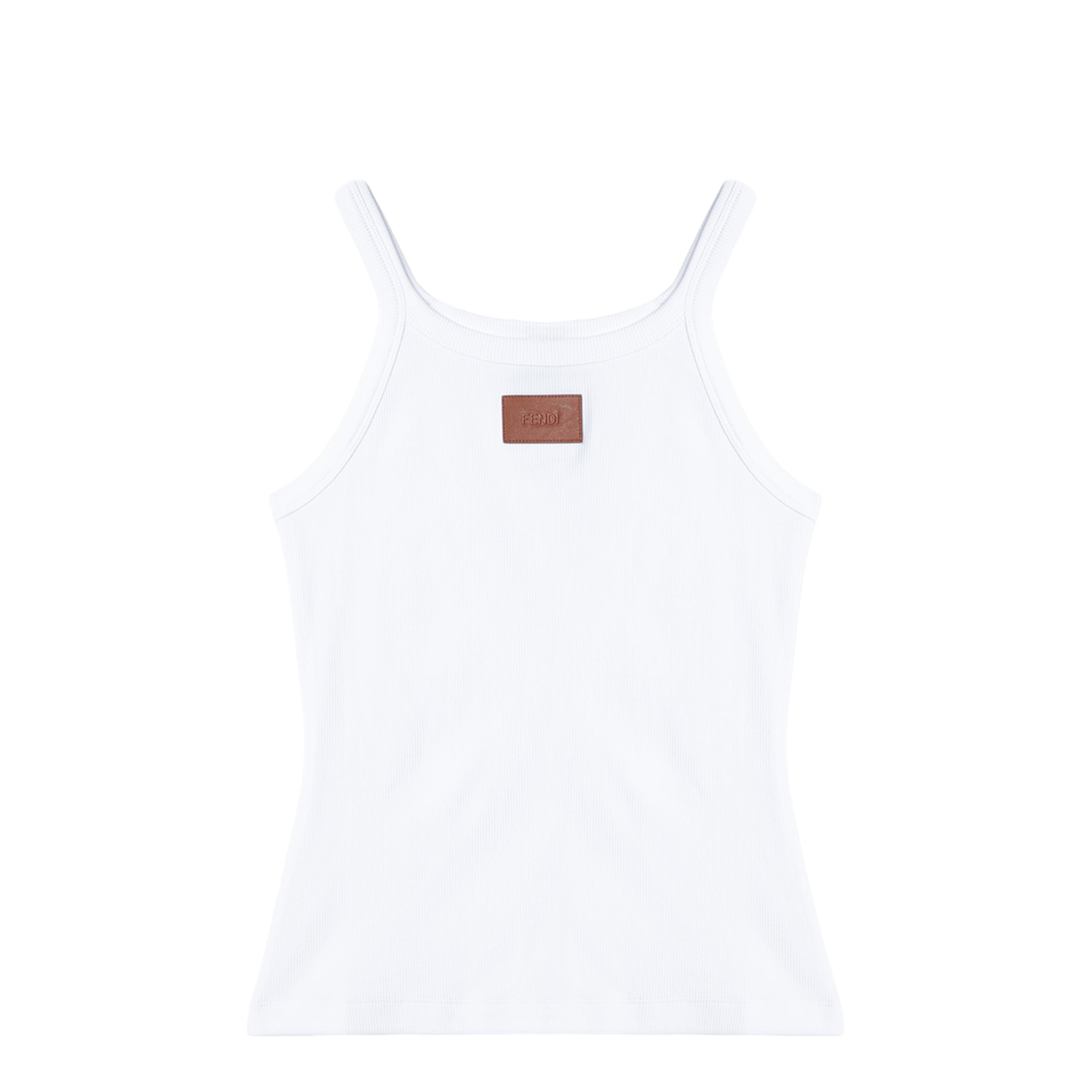 MAYFEYR - Fendi - White Top With Logo Patch - FS7966AW87F0ZNM