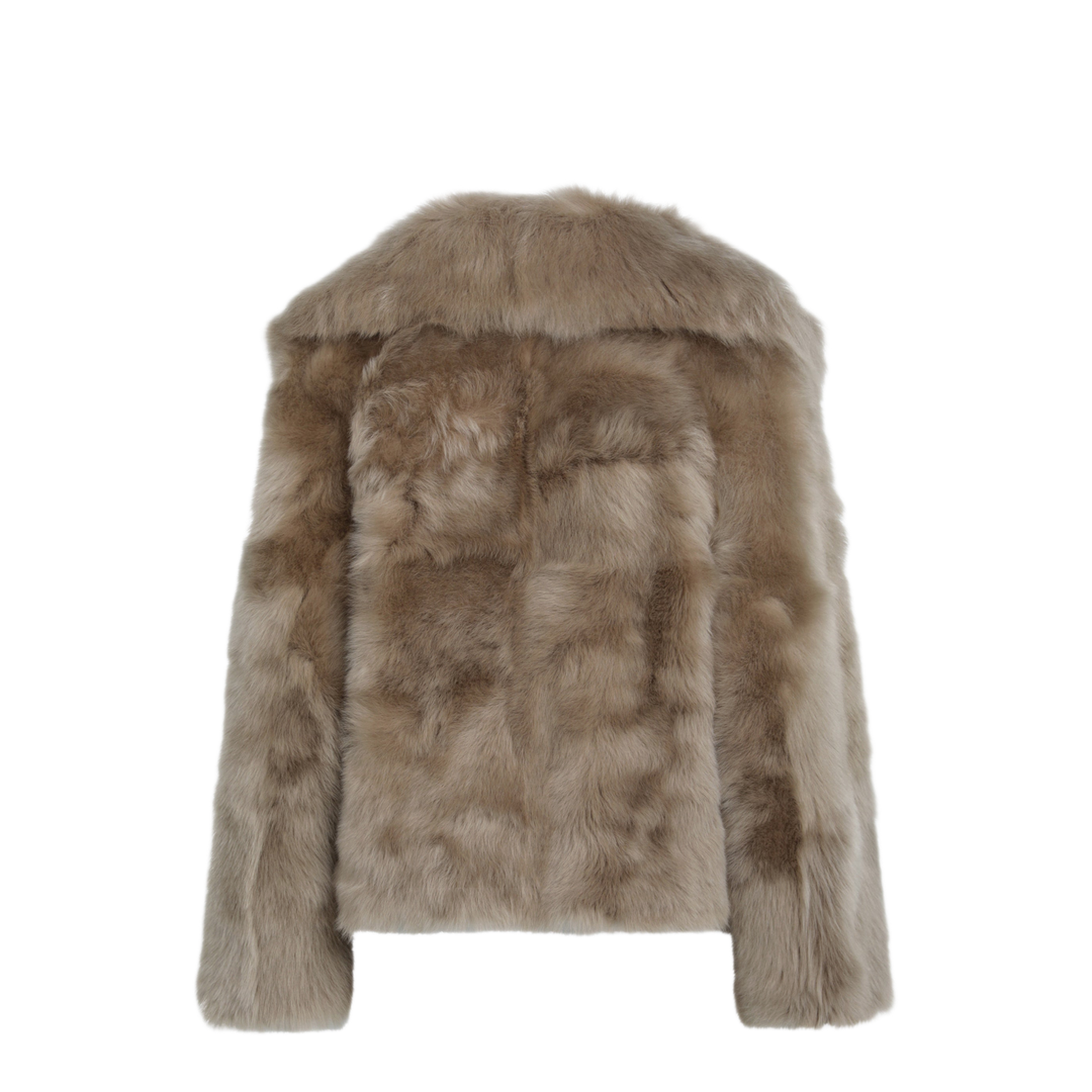 MAYFEYR - Blancha - Short Hazelnut Fur Jacket - 2611430070NO