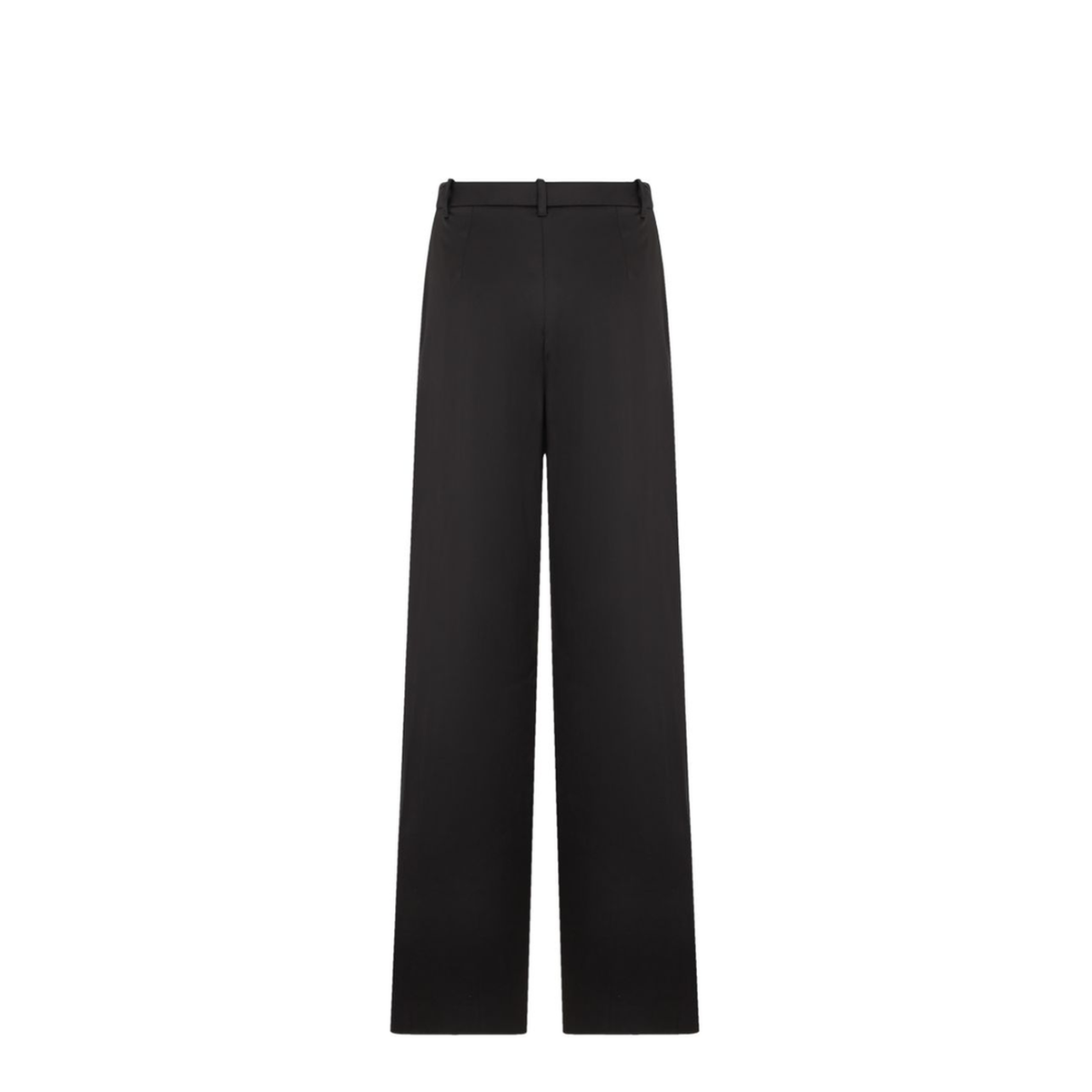 MAYFEYR - Emporio Armani - Black Pleat Detail Trousers - EW003346AF17153UC001