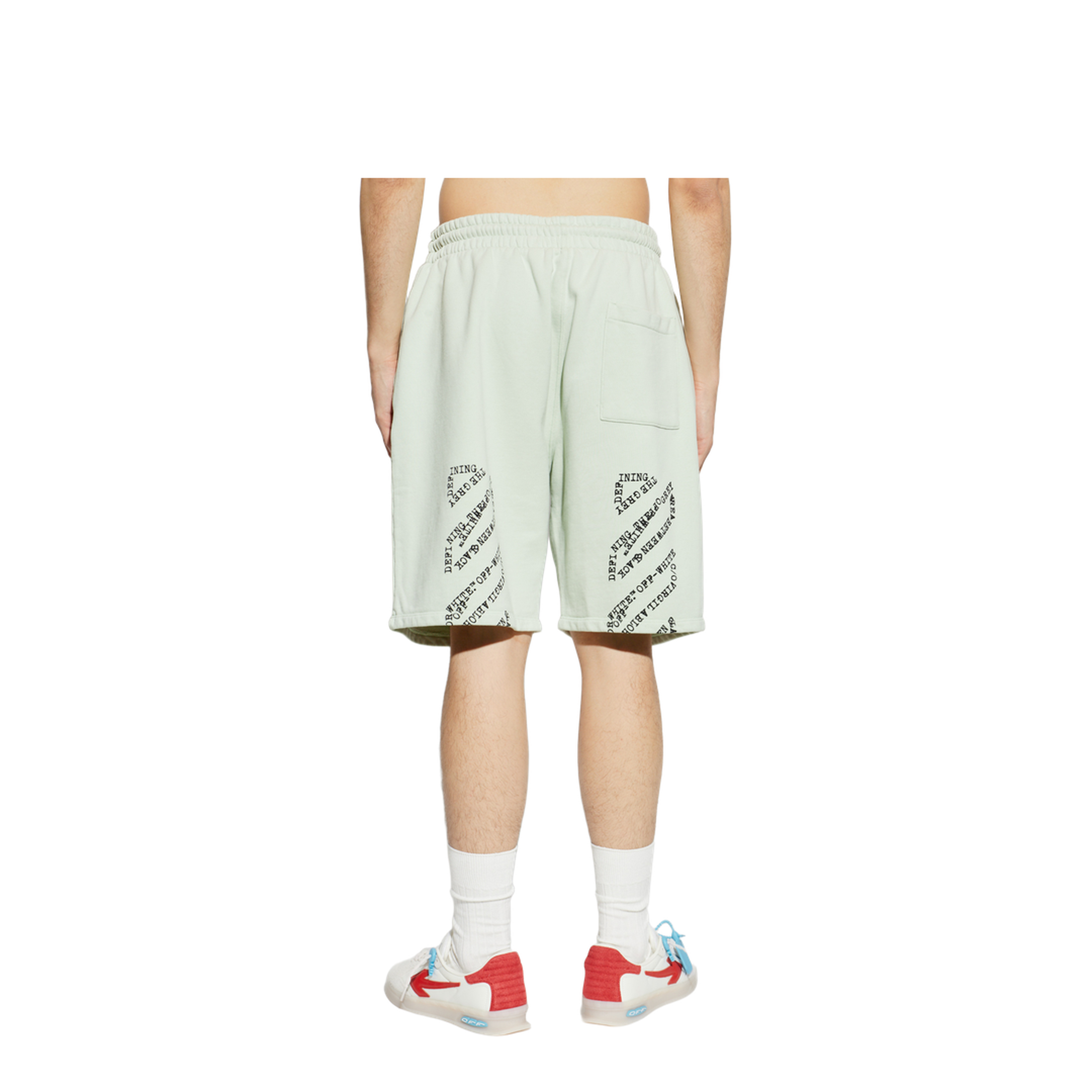 MAYFEYR - Off-White - Shorts With A Printed Logo - 44MCI013S26F00B330
