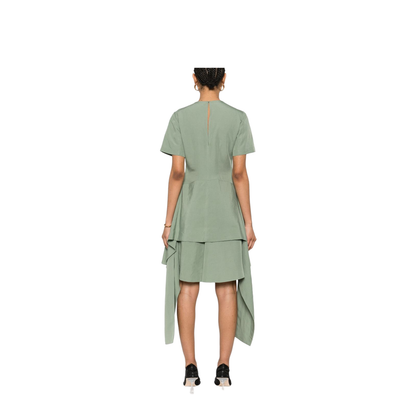 Pebble Linen Blend Short Dress