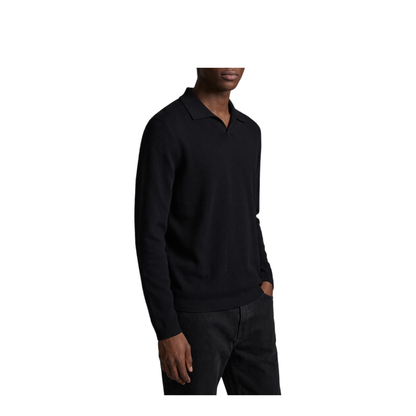 MAYFEYR - The Row - Black Ripley Polo Shirt - R000411Y166BLK