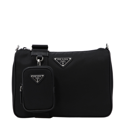 Prada Re-Nylon And Saffiano Crossbody Bag