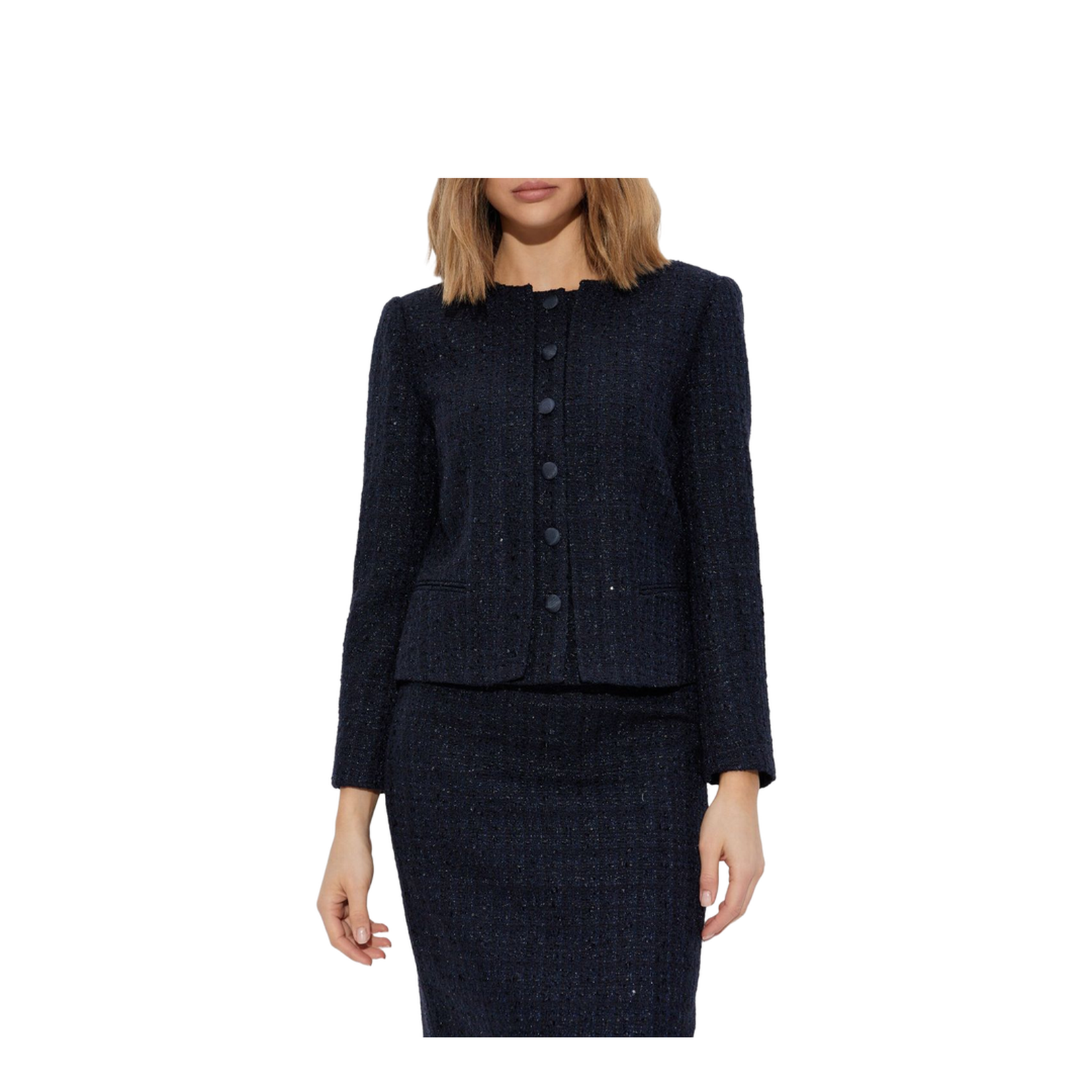 Lurex Tweed Jacket
