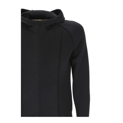 Black Neoprene Sweatshirt