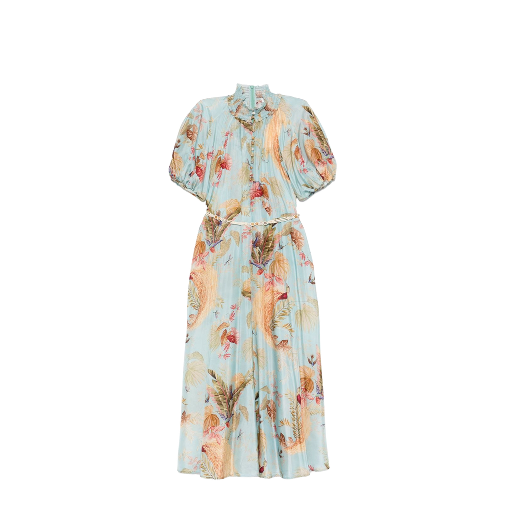 Ascension Printed Silk Dress