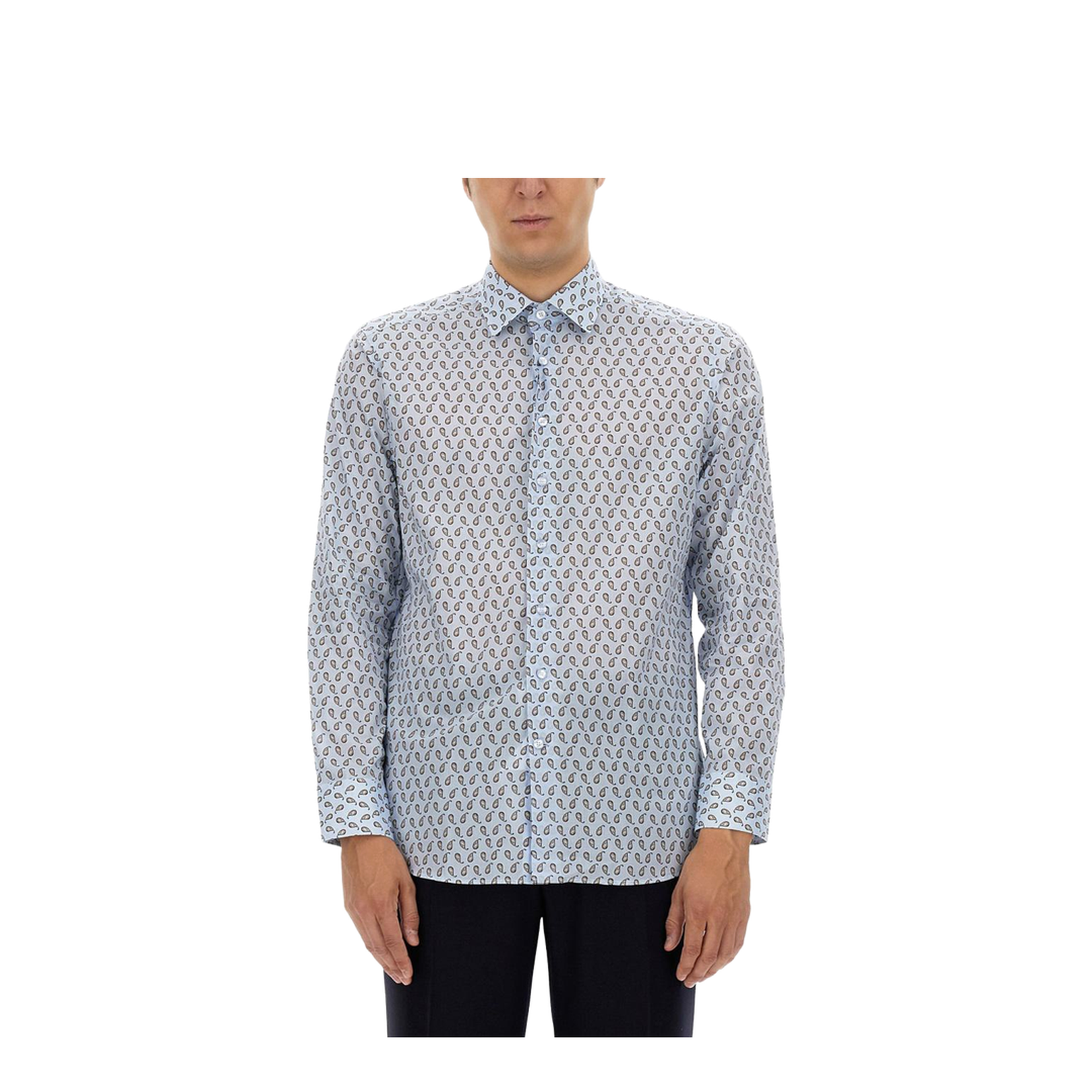 Graphic Printed Long-sleeved Shirt