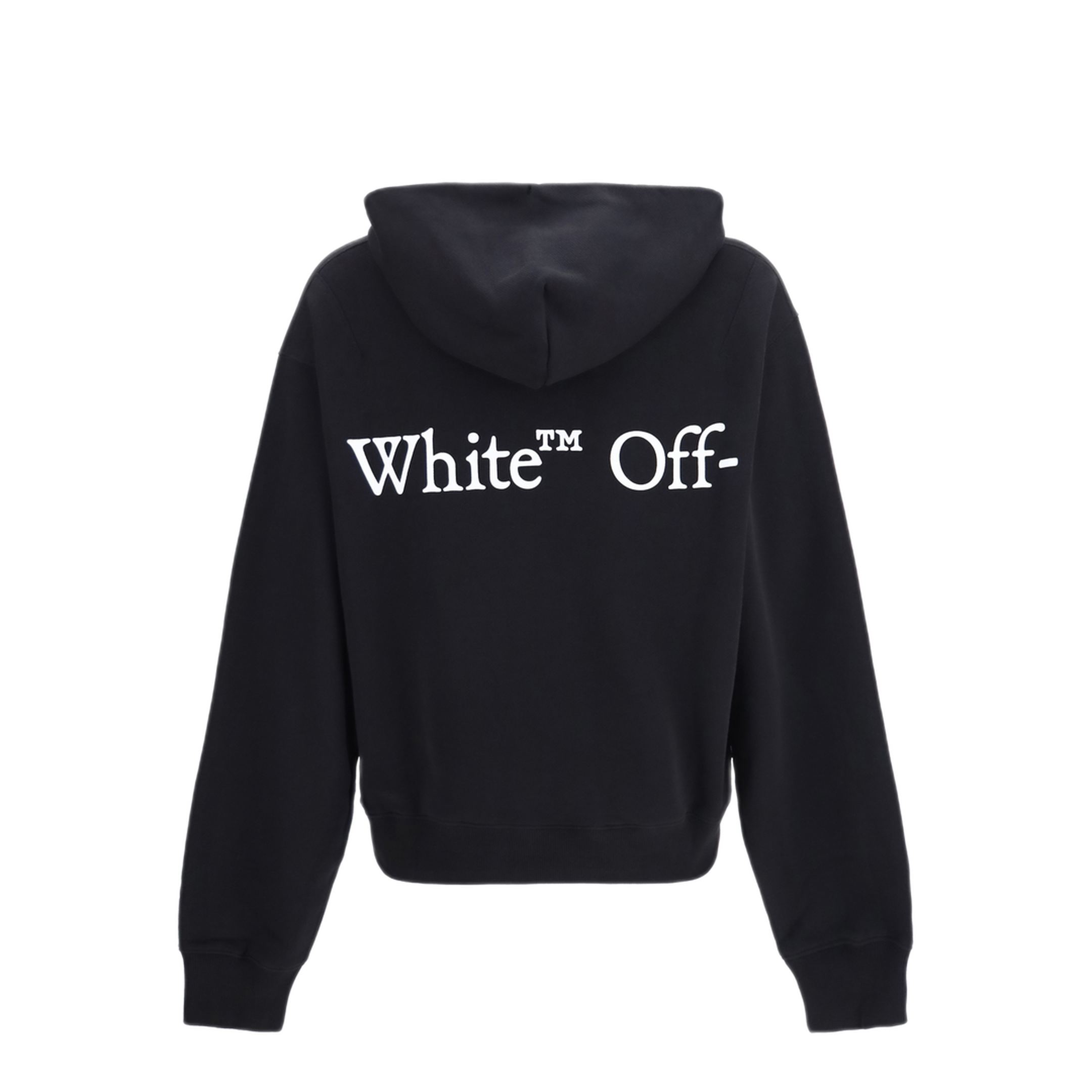 MAYFEYR - Off-White - Bookish Scarf Hoodie - OMBB12NF26FLE00900001