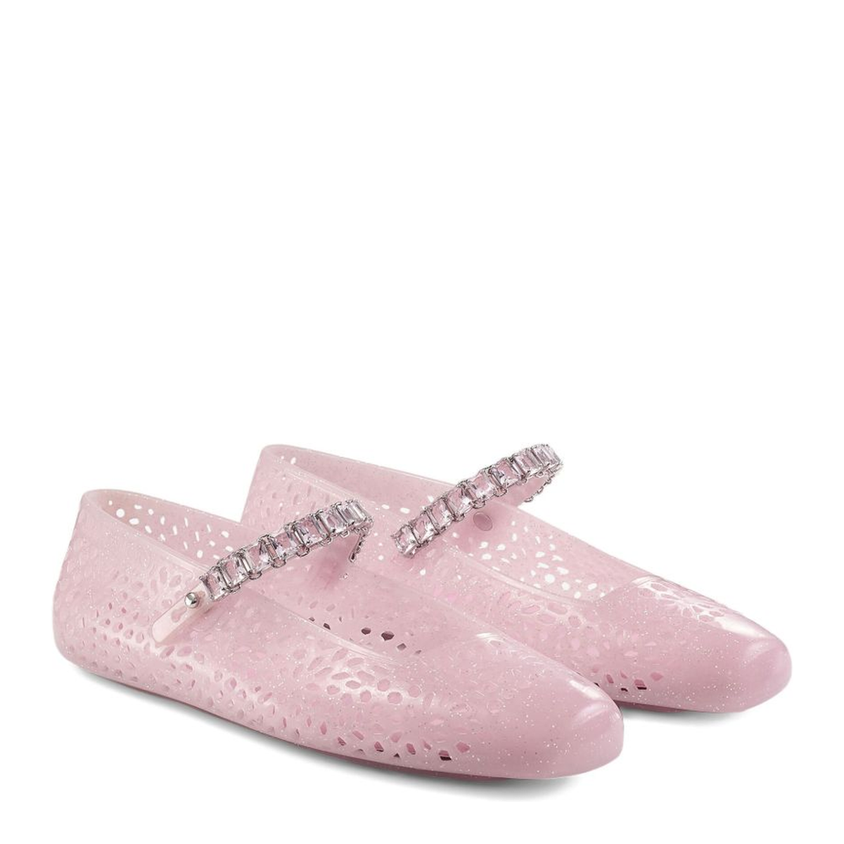 MAYFEYR - Jimmy Choo - Flat Shoes Pink - THEJELLYNTXCOTTONCANDYSILVERMIX