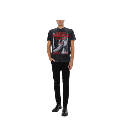 MAYFEYR - Dsquared2 - T-Shirt With Print - S71GD1578S21600814