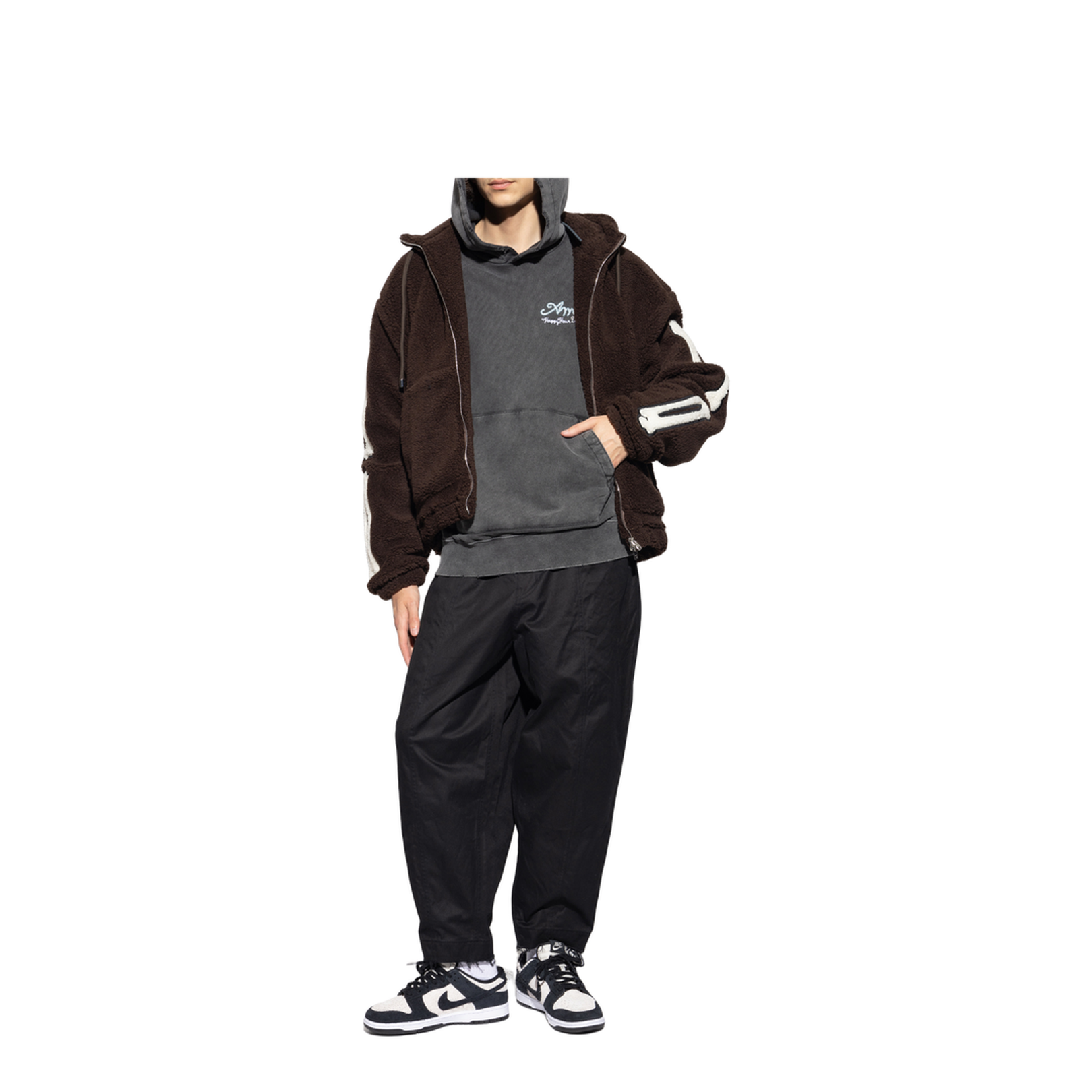 Sweatshirt with ‘vintage’ effect