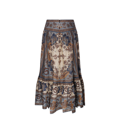 Ascension Tiered Midi Skirt