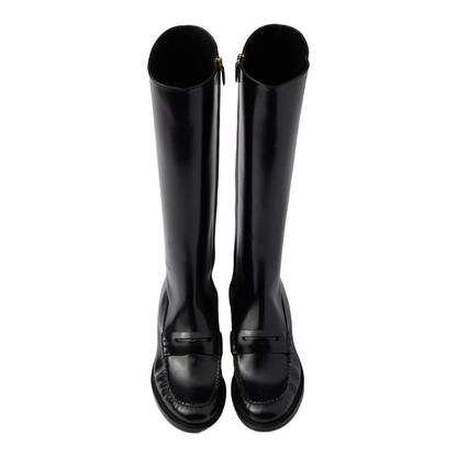 MAYFEYR - Prada - Leather Loafers Boots - 1W201OFD020P39