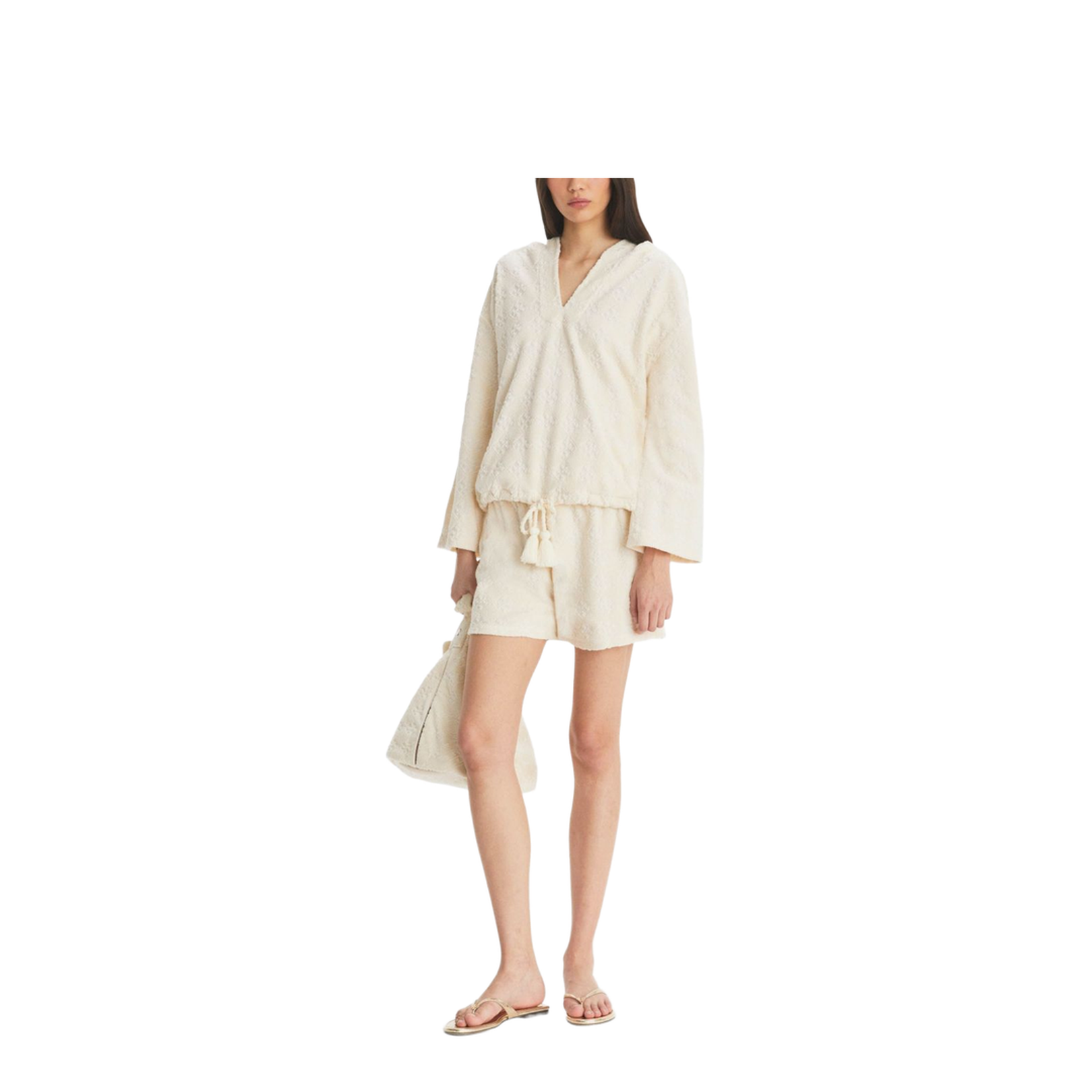 Terry Hooded Sweatshirt