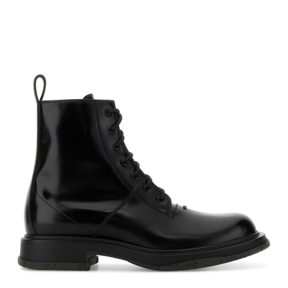 MAYFEYR - Gucci - Leather Upper And Rubber Sole Bootie - 851388AADEO1000