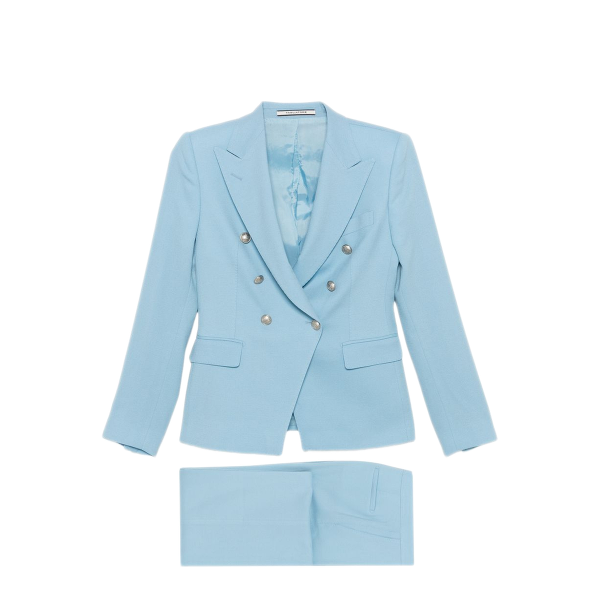 MAYFEYR - Tagliatore - Light Blue Double Breasted Dress - TALICYA10BAD190044I1063