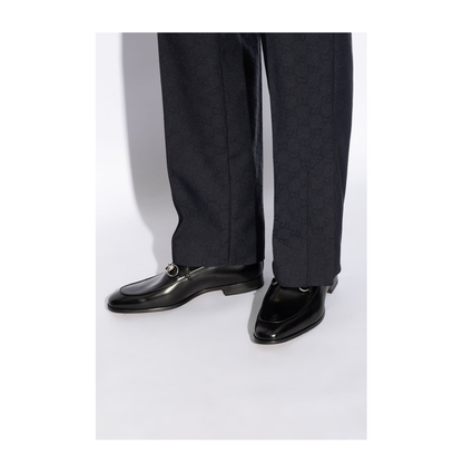 Horsebit Detail Slip-On Moccasins