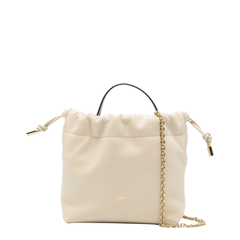 Icons Mini Lambskin Shoulder Bag - Cloudy Cream